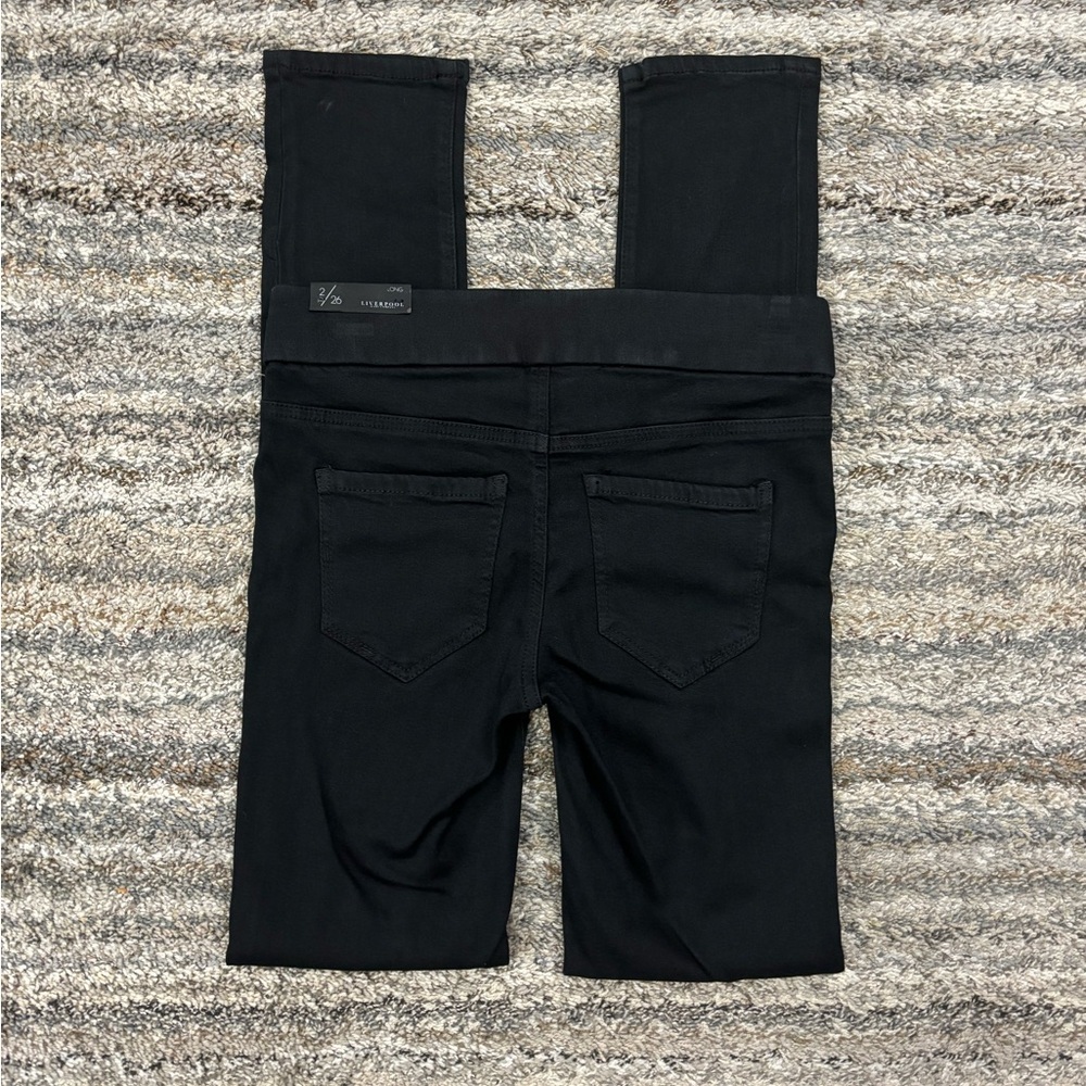 Liverpool Mid Rise Pull-On Skinny Jeans Sz 2/26L NWT | Liverpool Skinny Jeans- - Picture 11 of 13